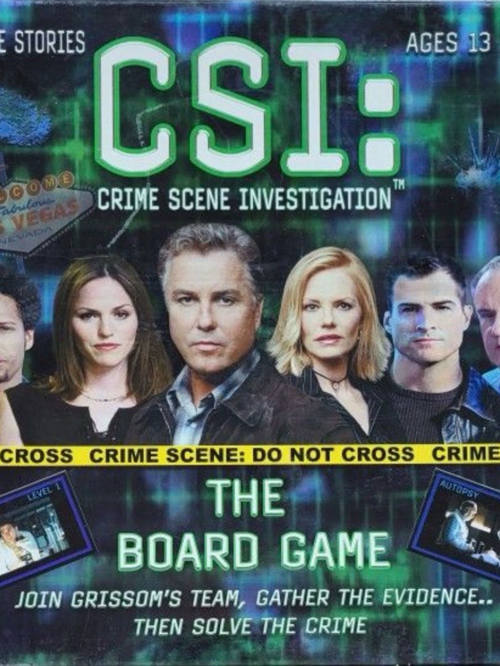 CSI Crime Scene Investigation Board Game | Specialty Board Games | Ages 13+